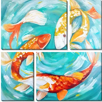 Золотые рыбки №22