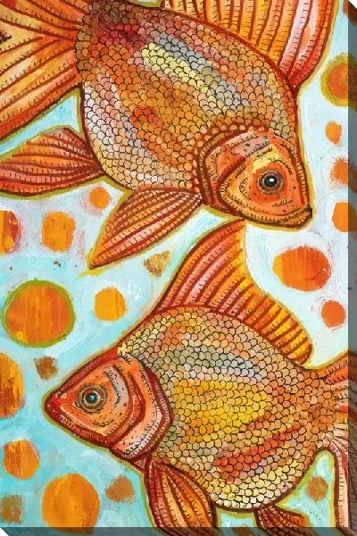 Постер Золотые рыбки №39