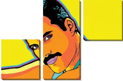 Модульная картина Фредди Меркьюри №14