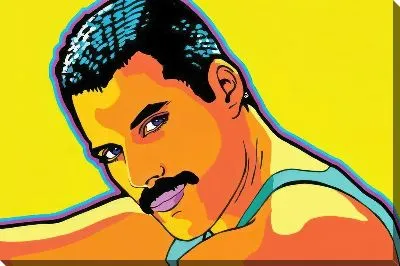 Картина маслом Фредди Меркьюри №14