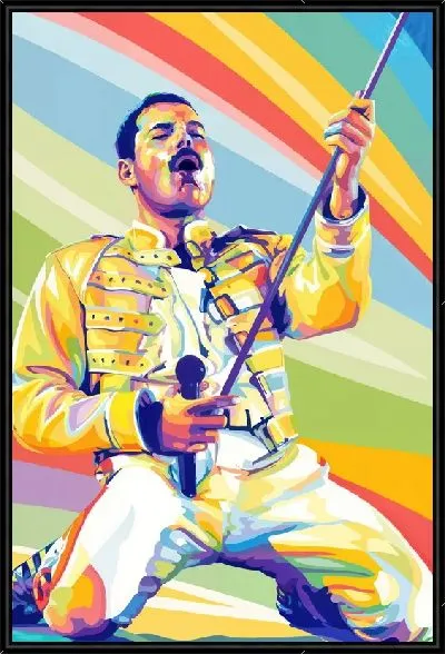 Картина Фредди Меркьюри №15