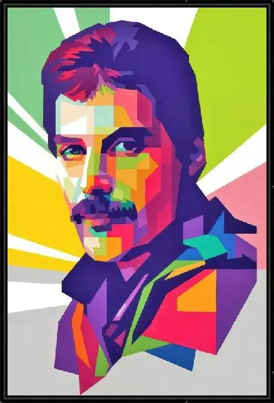 Картина Фредди Меркьюри №17