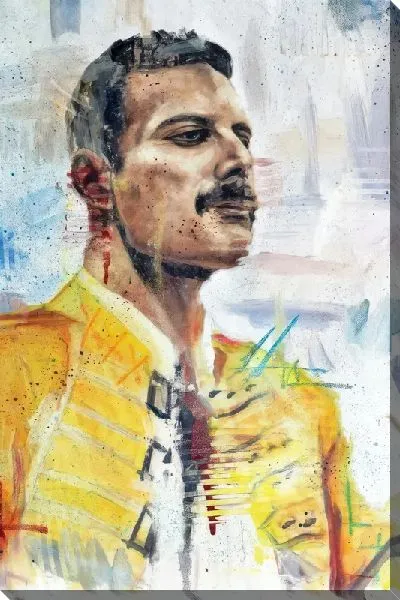 Картина маслом Фредди Меркьюри №19