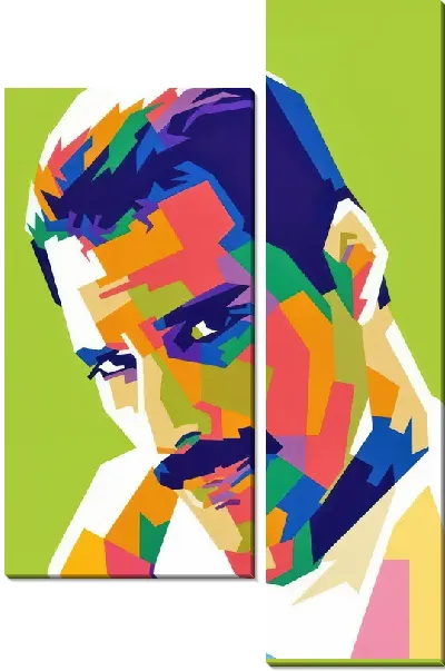 Модульная картина Фредди Меркьюри №20