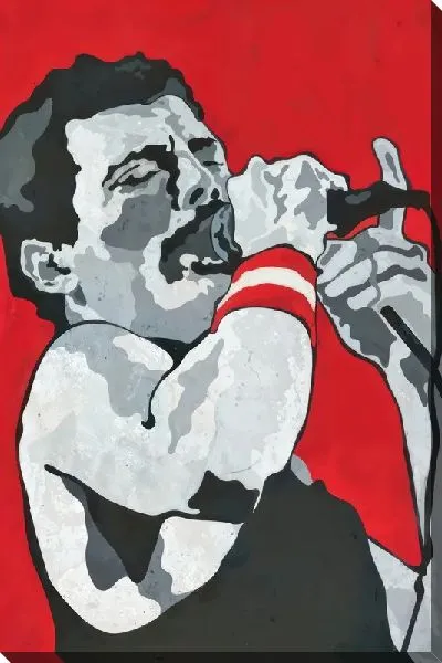 Картина маслом Фредди Меркьюри №21