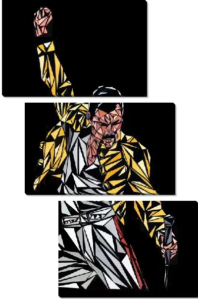 Модульная картина Фредди Меркьюри №22