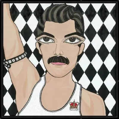 Картина Фредди Меркьюри №30