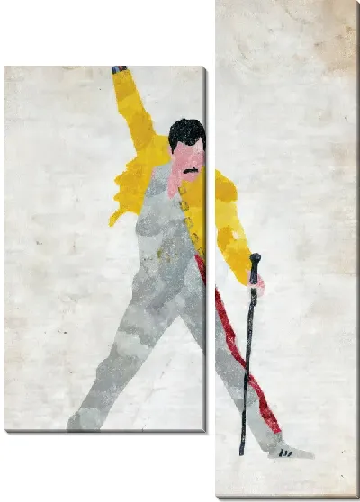 Модульная картина Фредди Меркьюри №31