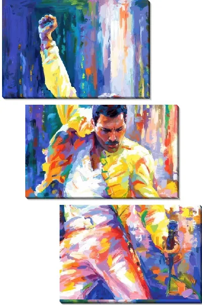 Модульная картина Фредди Меркьюри №33