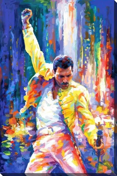 Картина маслом Фредди Меркьюри №33