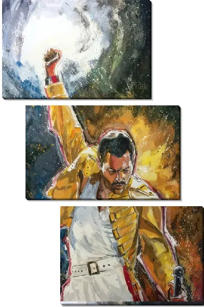 Модульная картина Фредди Меркьюри №34