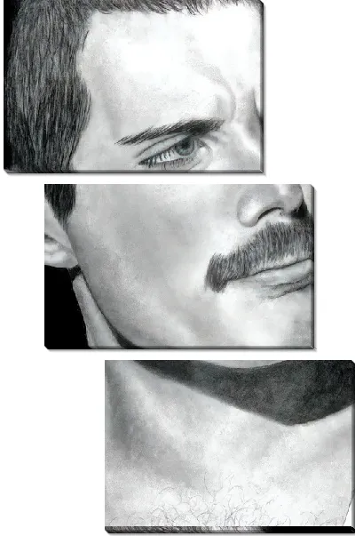 Модульная картина Фредди Меркьюри №36