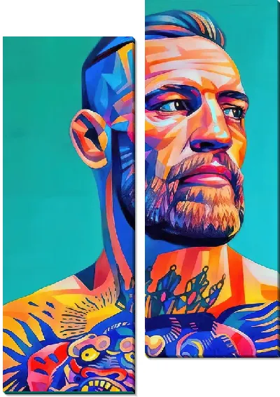 Модульная картина Конор Макгрегор №4