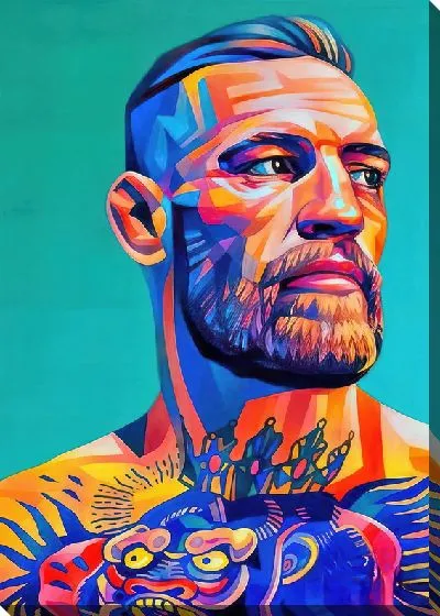 Картина маслом Конор Макгрегор №4