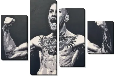 Модульная картина Конор Макгрегор №6