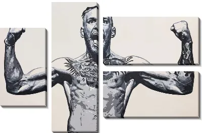 Модульная картина Конор Макгрегор №10