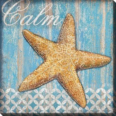 Морская звезда в стиле винтаж