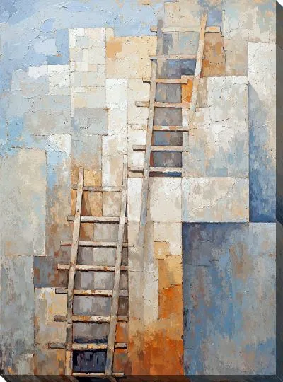 Картина маслом Лестница №100