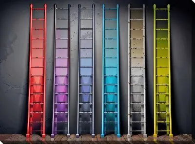 Картина маслом Лестницы №104