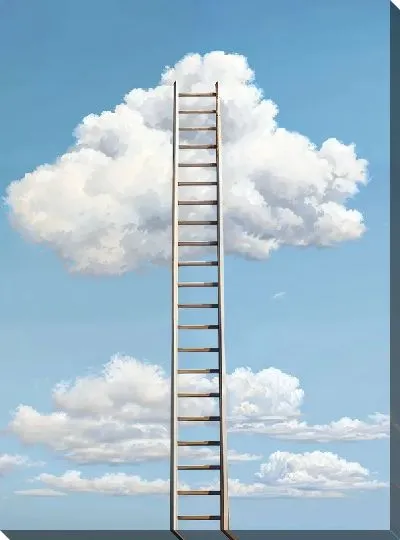 Картина маслом Лестница №110