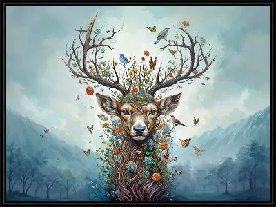 Картина Олень №26