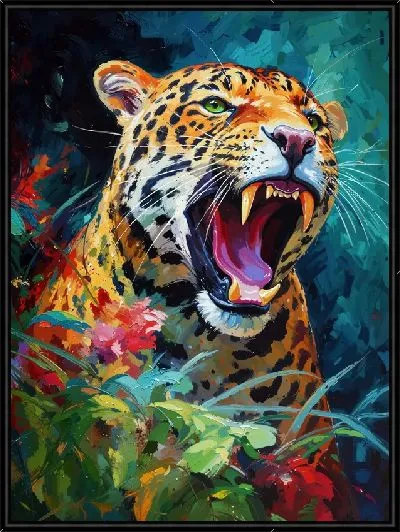 Картина Ягуар №4