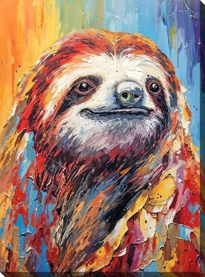 Постер Ленивец №3