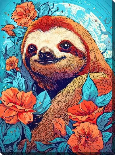 Постер Ленивец №10