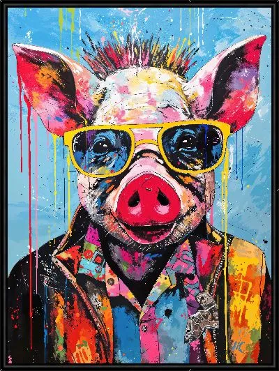 Картина Поросёнок №11