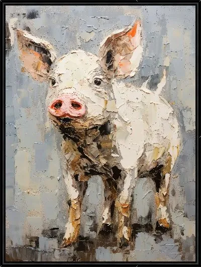 Картина Поросёнок №14