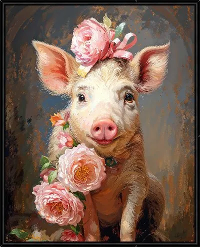 Картина Поросёнок №15