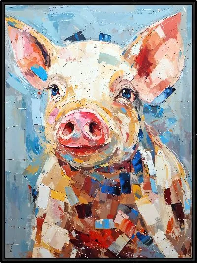 Картина Поросёнок №16