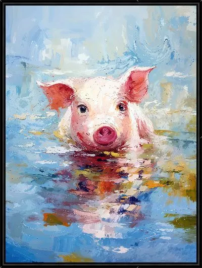 Картина Поросёнок №21