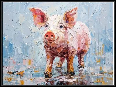 Картина Поросёнок №22