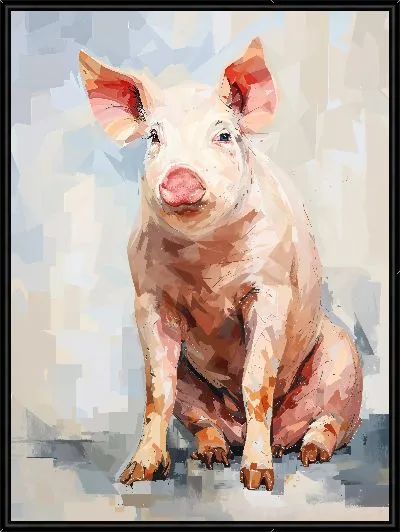 Картина Поросёнок №23