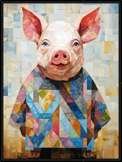 Картина Поросёнок №24