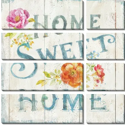 Модульная картина Sweet Home №11
