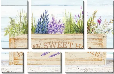 Модульная картина Sweet Home №12