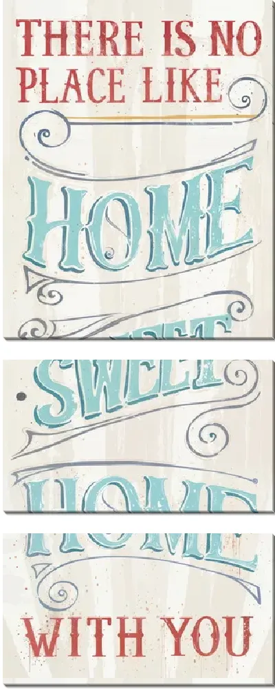 Модульная картина Sweet Home №13