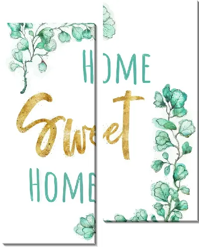 Модульная картина Sweet Home №15