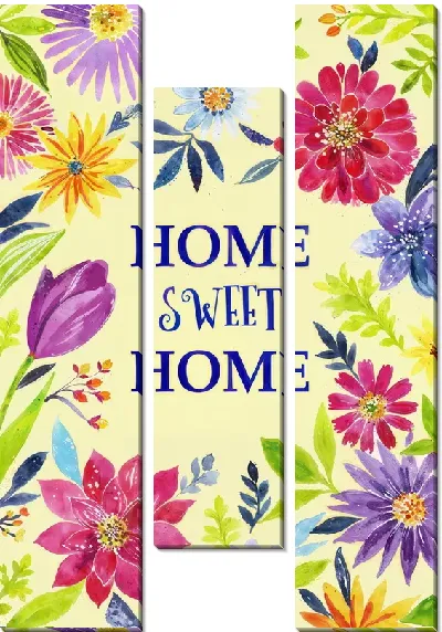 Модульная картина Sweet Home №22