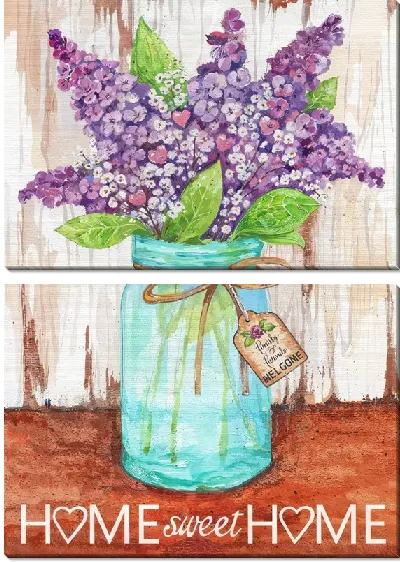 Модульная картина Sweet Home №28