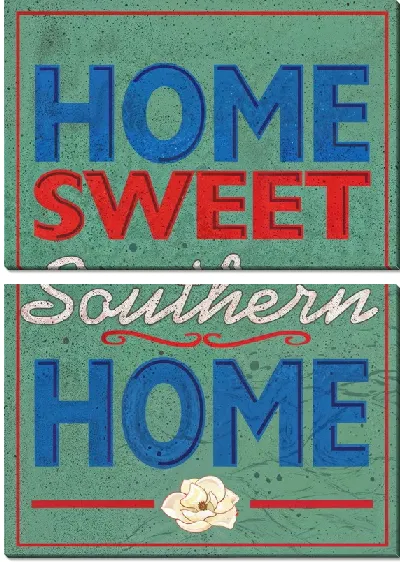 Модульная картина Sweet Home №30