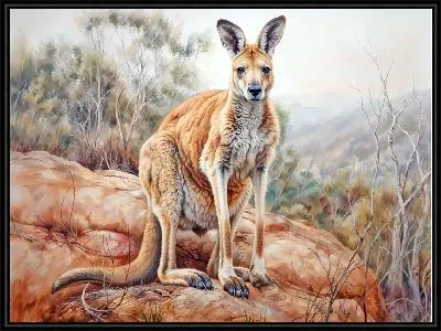 Картина Кенгуру №4