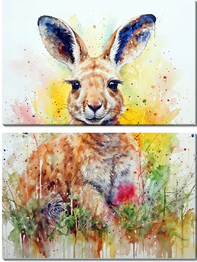 Модульная картина Кенгуру №5