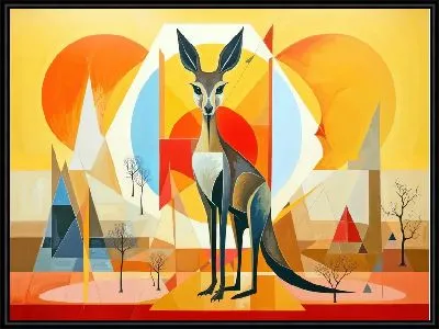 Картина Кенгуру №7