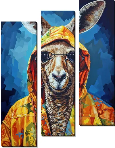 Модульная картина Кенгуру №9