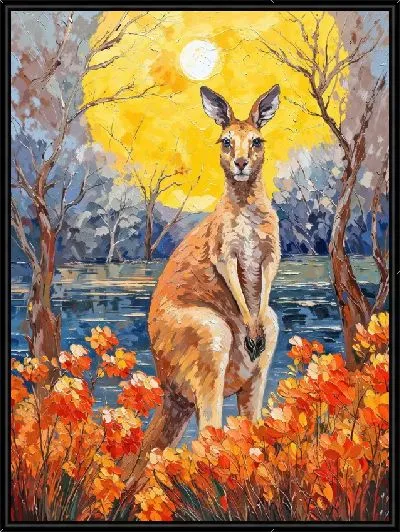 Картина Кенгуру №10
