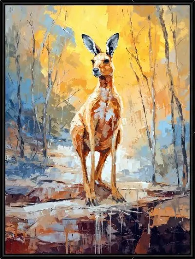 Картина Кенгуру №11