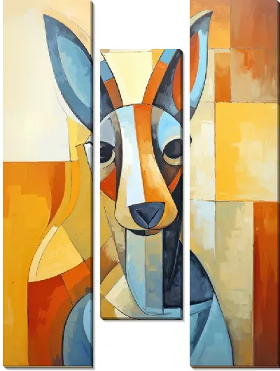 Модульная картина Кенгуру №13